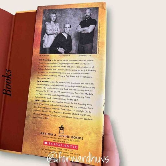 Harry Potter and The Cursed Child Part I & II Special Rehearsal Edition Script - Picture 6 of 8